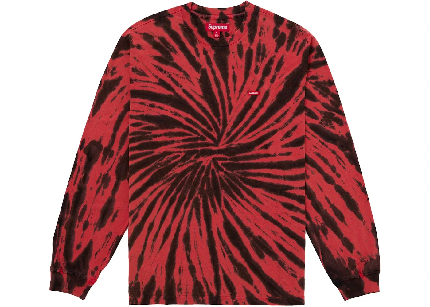 Мужская футболка с длинным рукавом с принтом Supreme Tee (SS26), Tie Dye