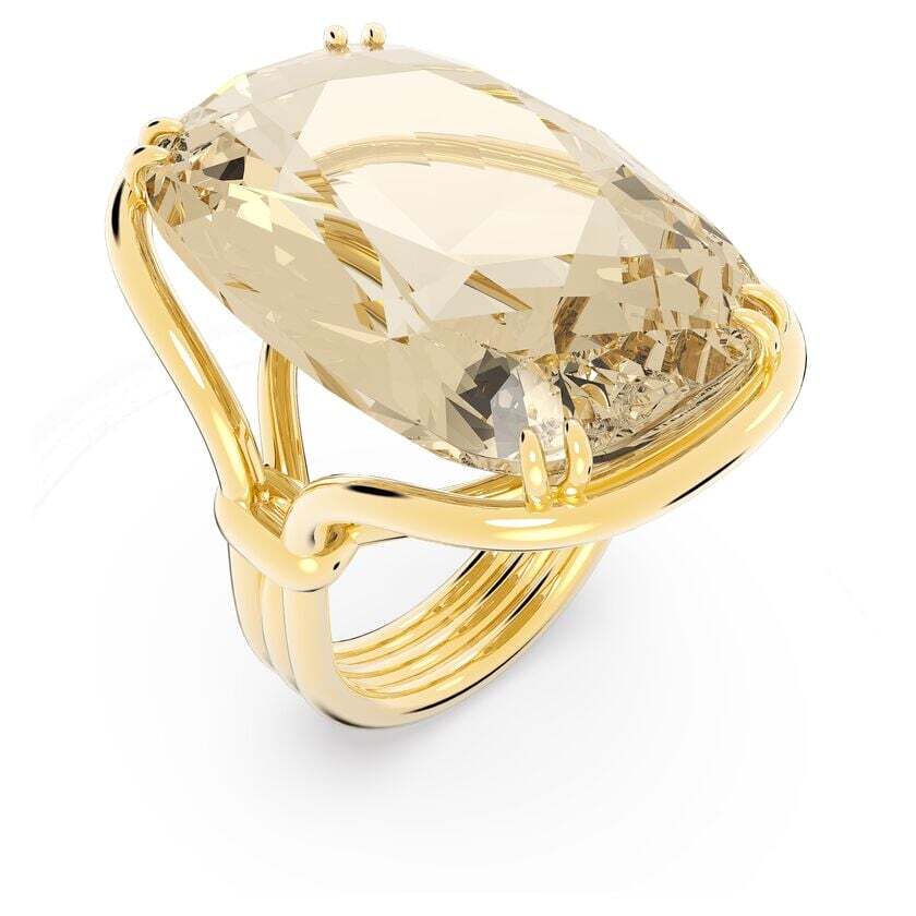 

Коктейльное кольцо Swarovski Harmonia, позолоченная латунь/хрусталь