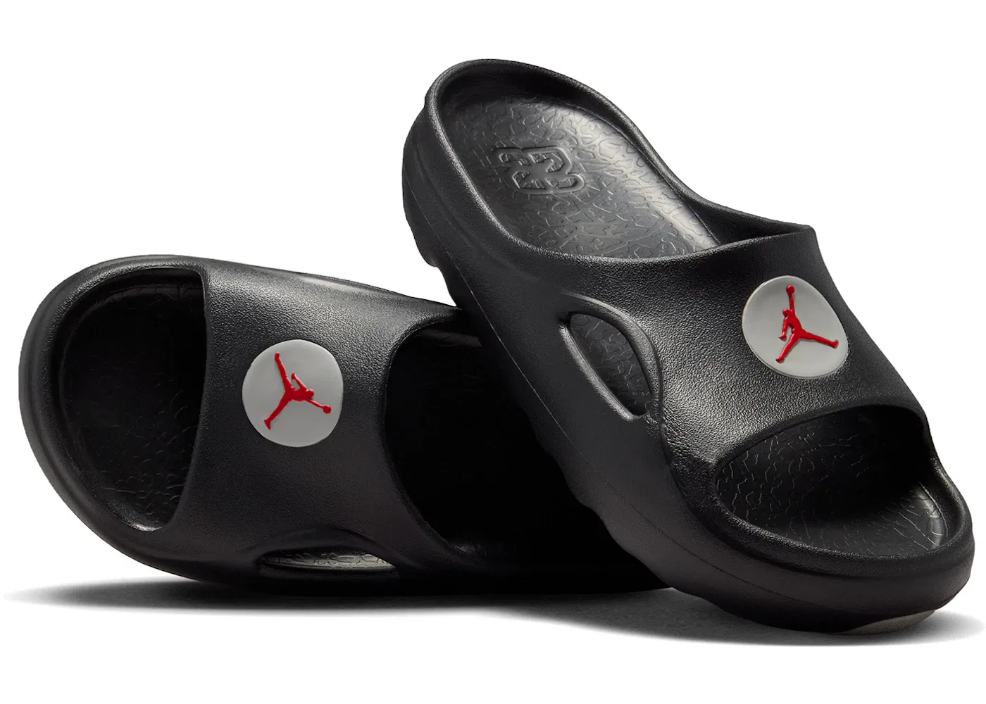 Детские сланцы Jordan Hydrip Jordan, Black/Tech Grey/University Red