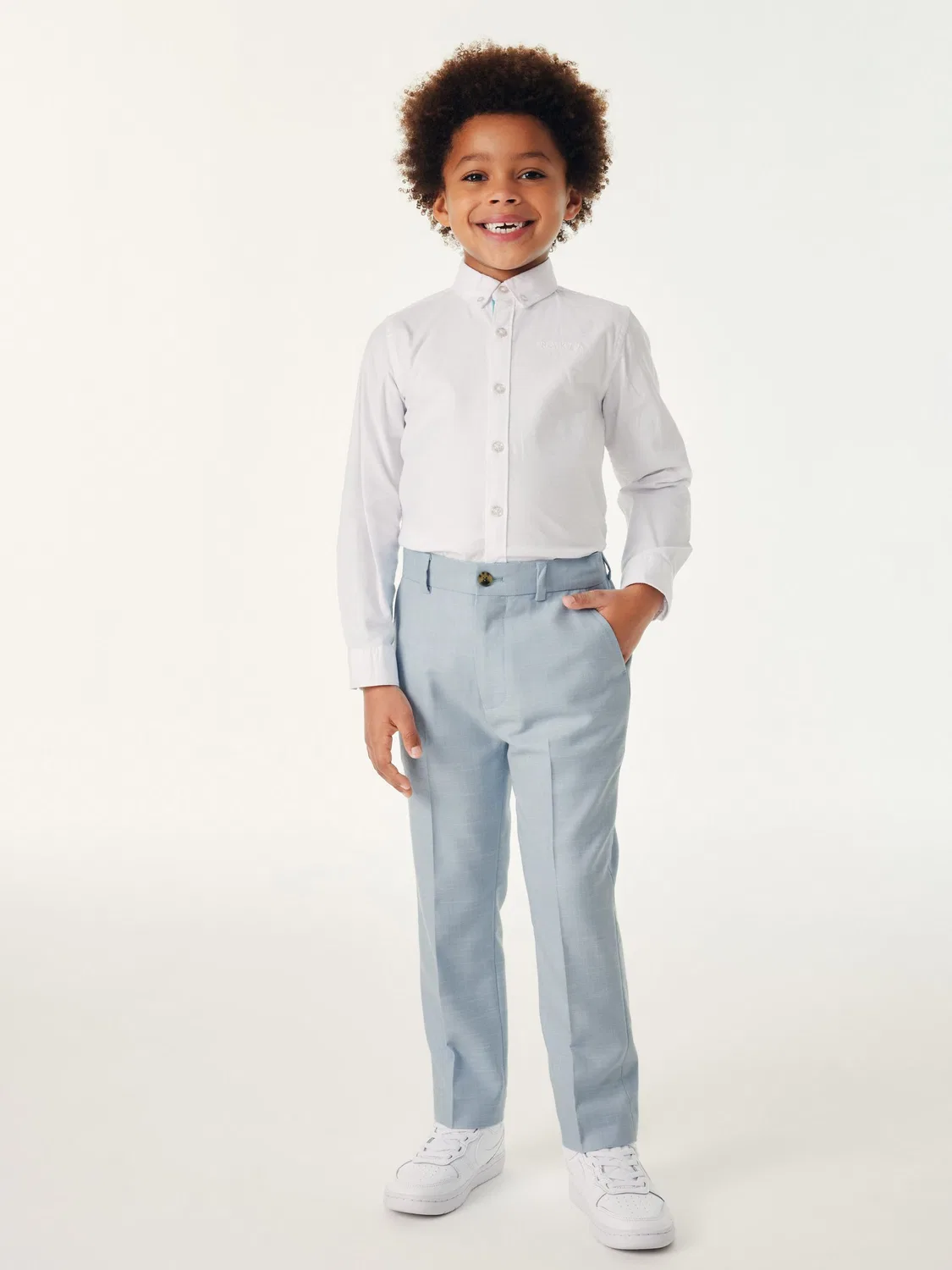 Брюки классические Suit Trousers Baker by Ted Baker, голубой