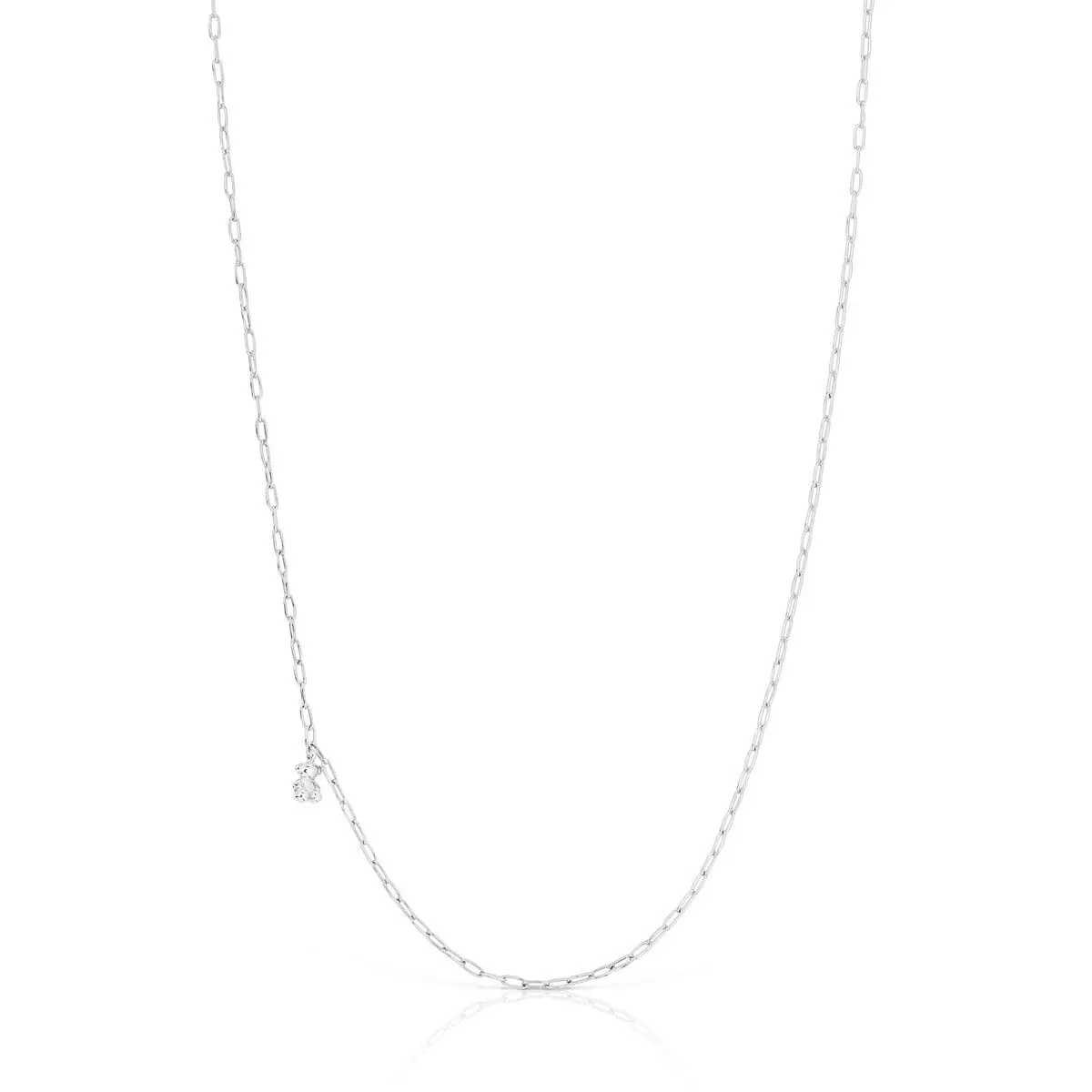 

Колье Tous Bold Bear With Oval Rings, серебро