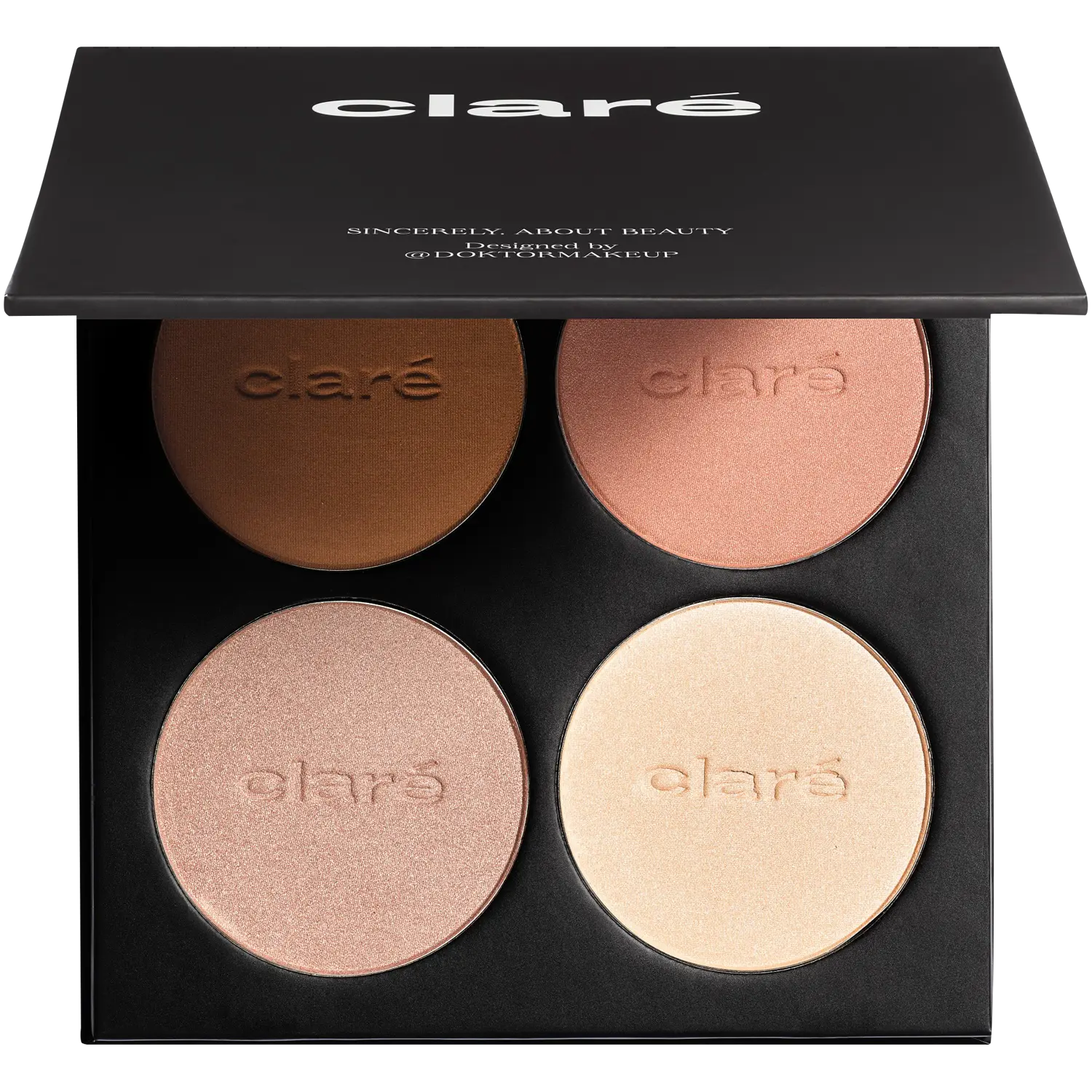

Claré Makeup Surgery палетка для контуринга лица Брауни, 32 г