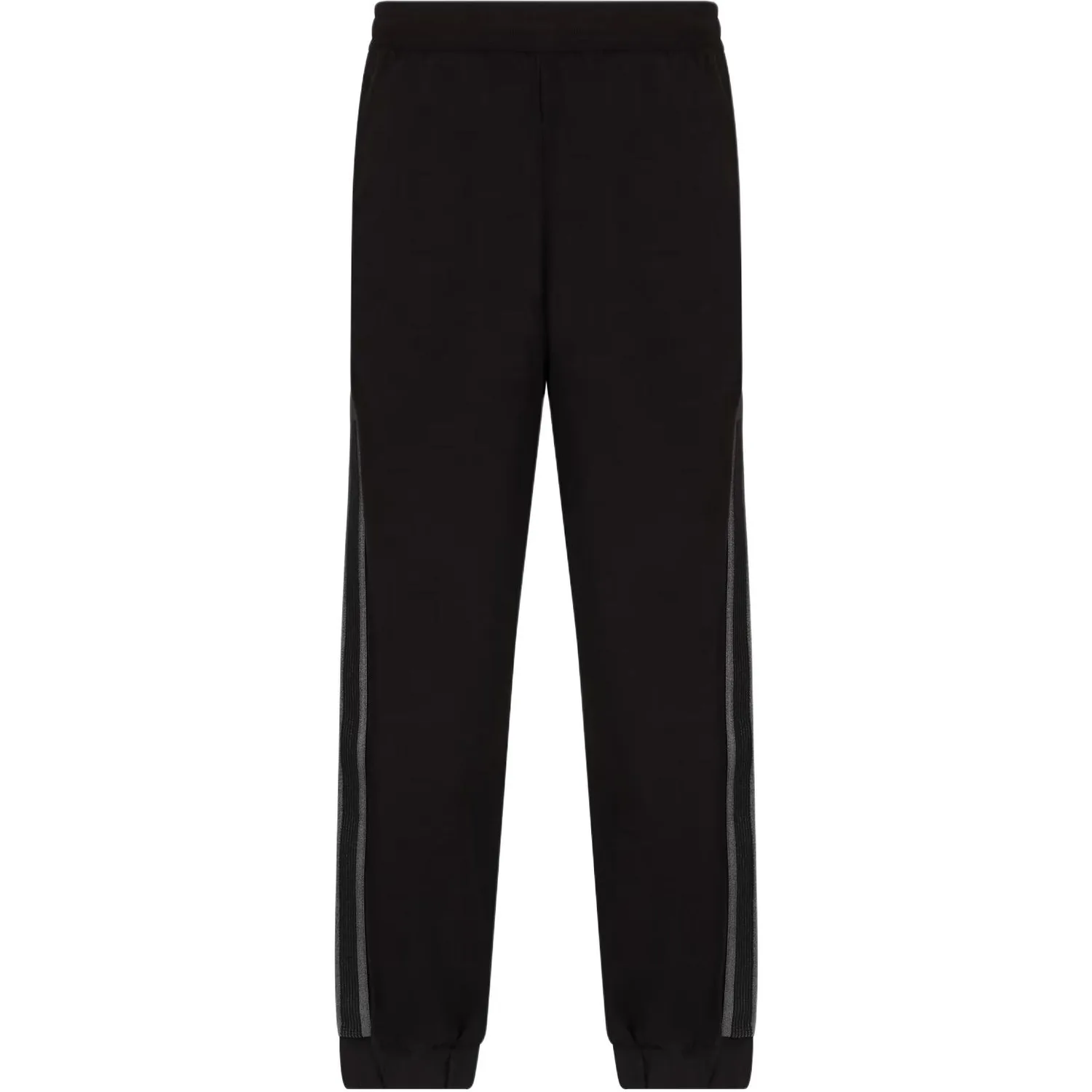 EMPORIO ARMANI EA7 Вязаные спортивные брюки мужские Black