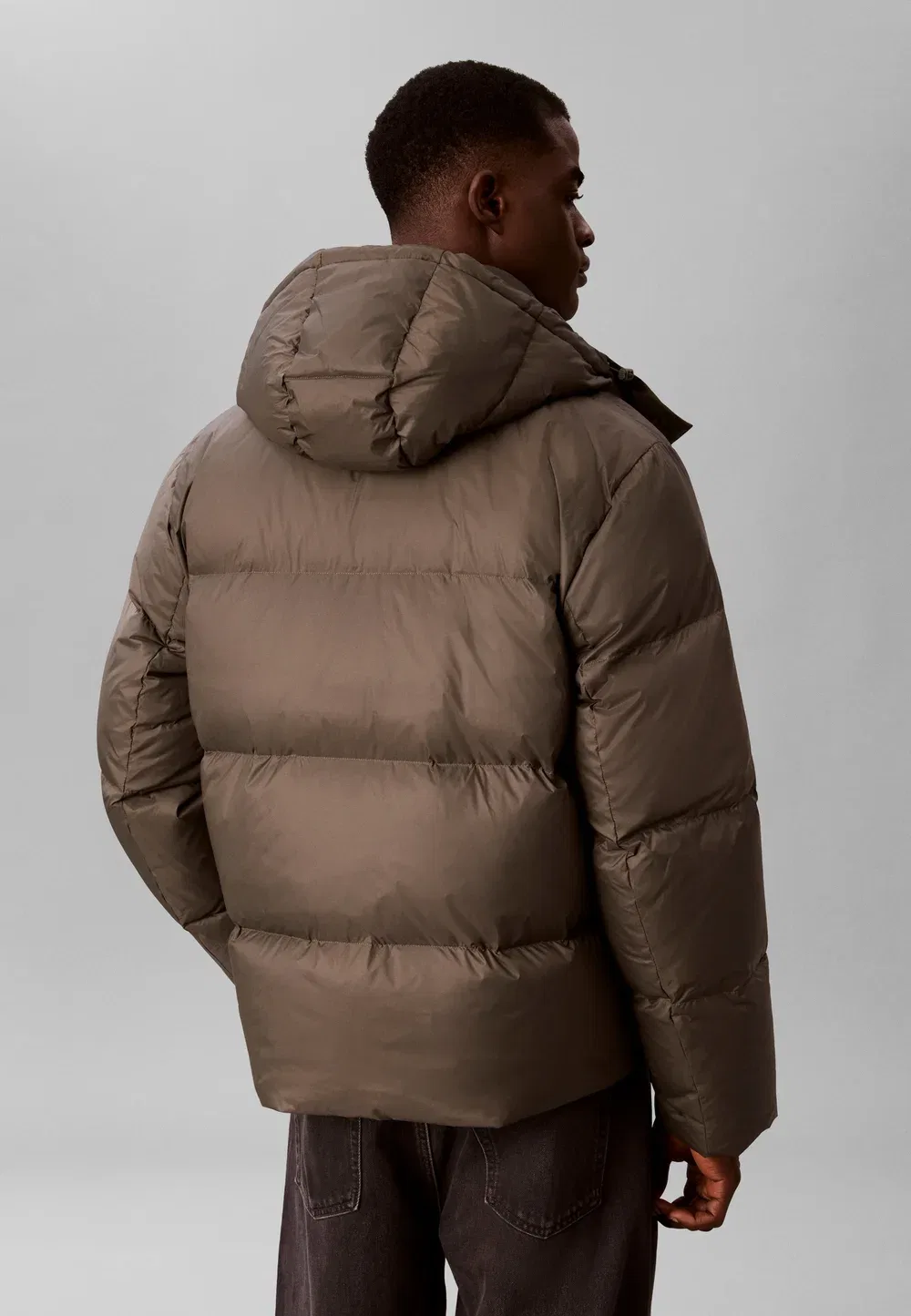 Пуховая куртка Calvin Klein, Beluga — фото 3