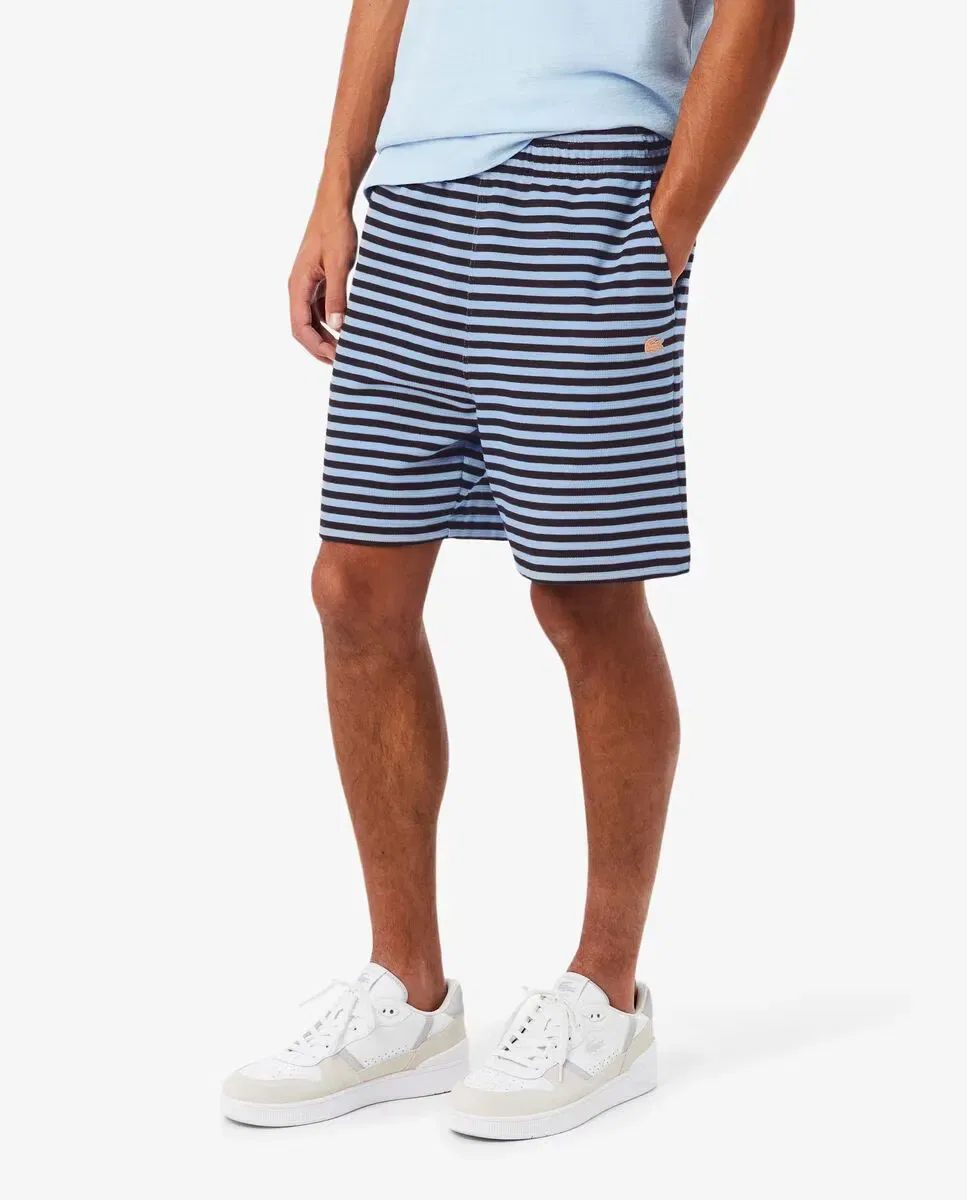 Мужские шорты с принтом Lacoste, Azul / Blanco — фото 3