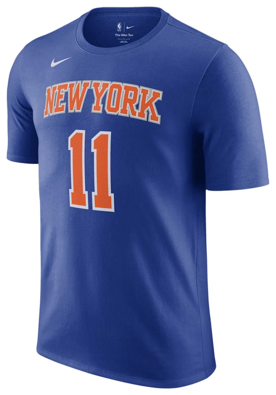 Футболка для мальчиков Jalen Brunson Knicks Nike, цвет Rush Blue — фото 2