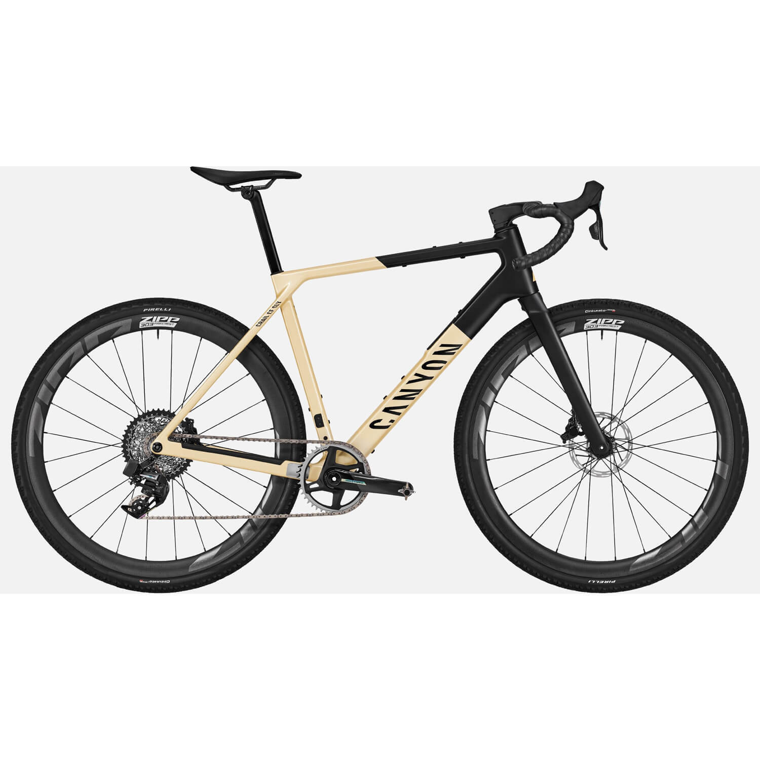 

Гравийный велосипед Canyon Grail CF SLX 8 AXS, бежевый