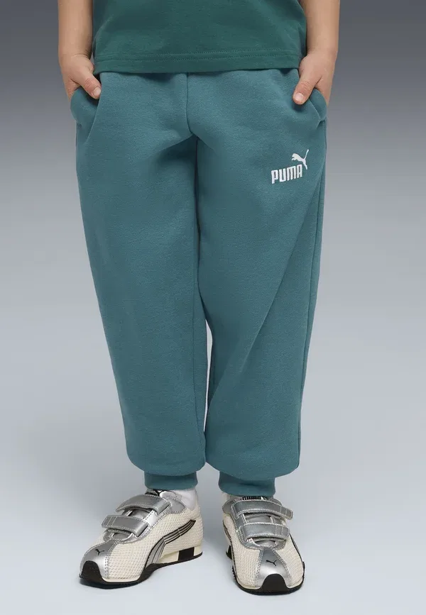 Брюки с эластичным поясом, Small Logo, Puma, Emerald Ice, изумрудный