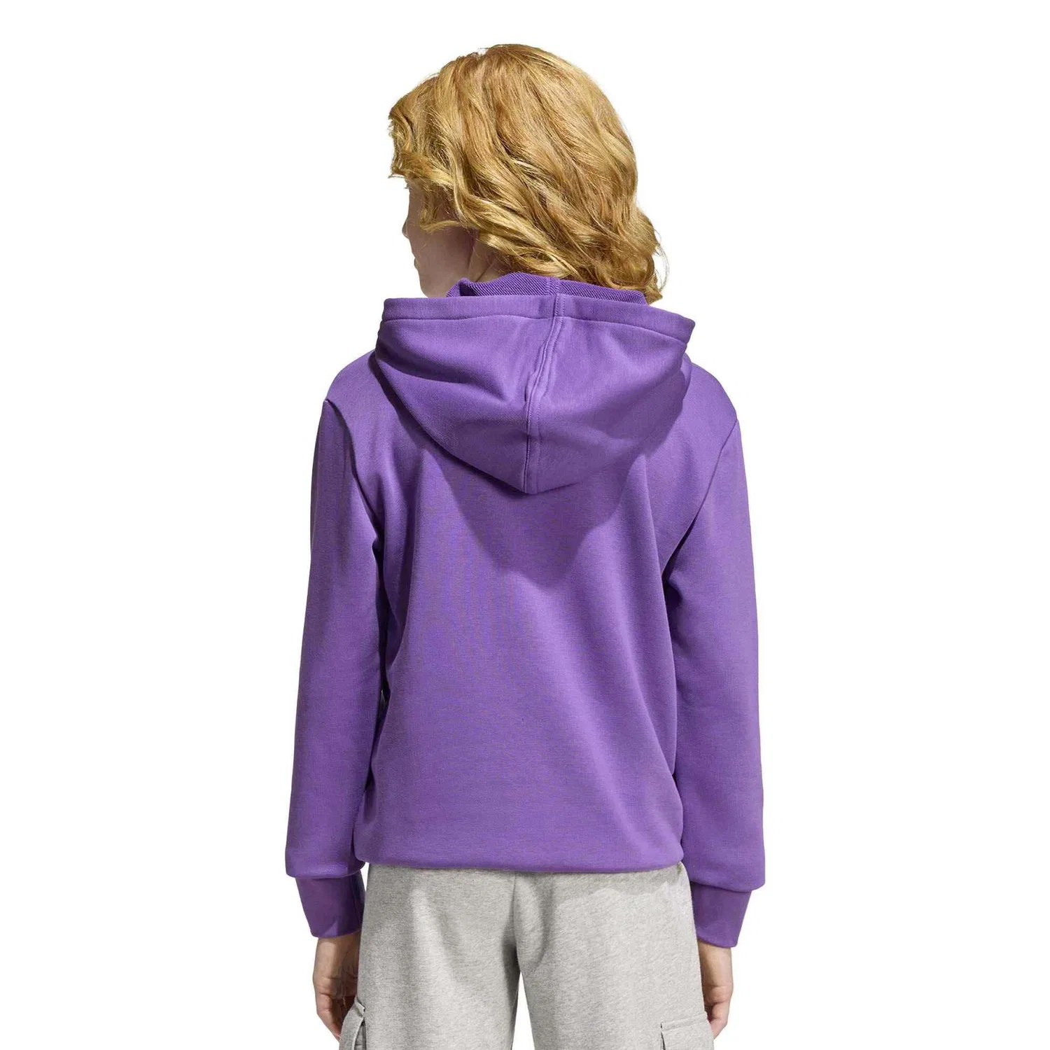Детский свитшот с принтом Jg Glam Hd Adidas, Violet — фото 3