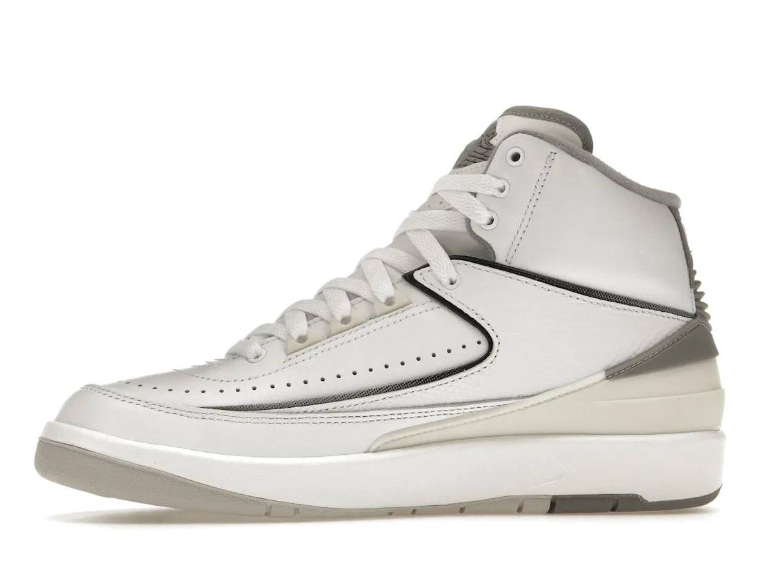 Детские кроссовки Lifestyle Jordan 2 Retro Jordan, White/Cement Grey/Sail/Black — фото 3