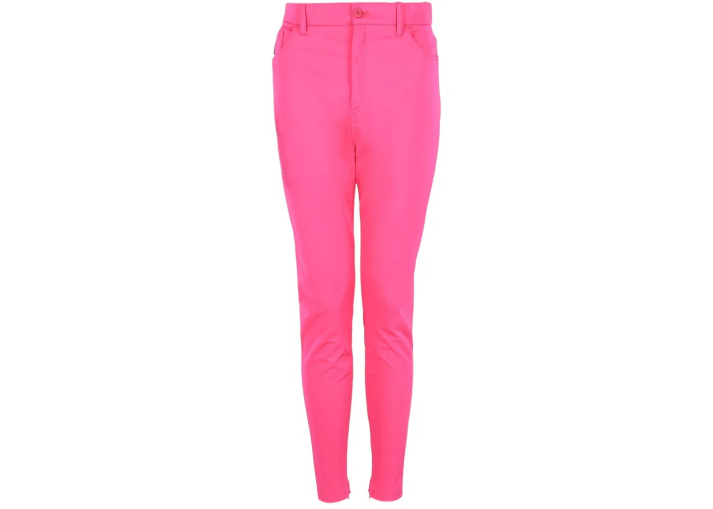 Женские леггинсы с высокой посадкой Leggings Balenciaga, Lipstick Pink