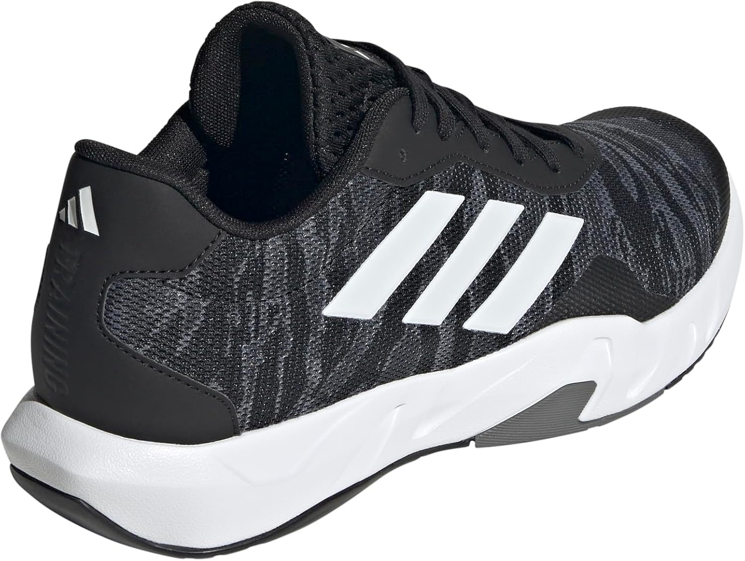 Мужские кроссовки для тренировок adidas Amplimove, белый/черный/серый — фото 4