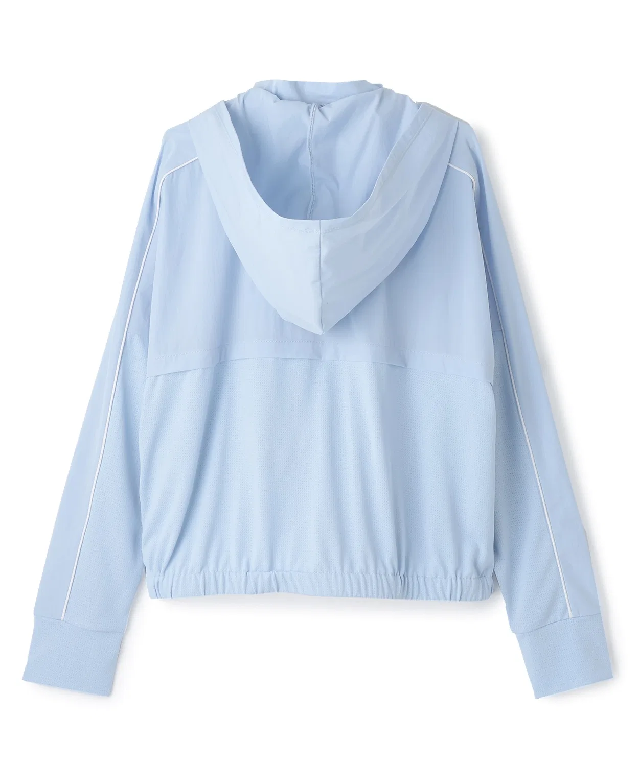 Детский рашгард с капюшоном, UV-защитой, модель с логотипом, pom ponette junior, White — фото 2