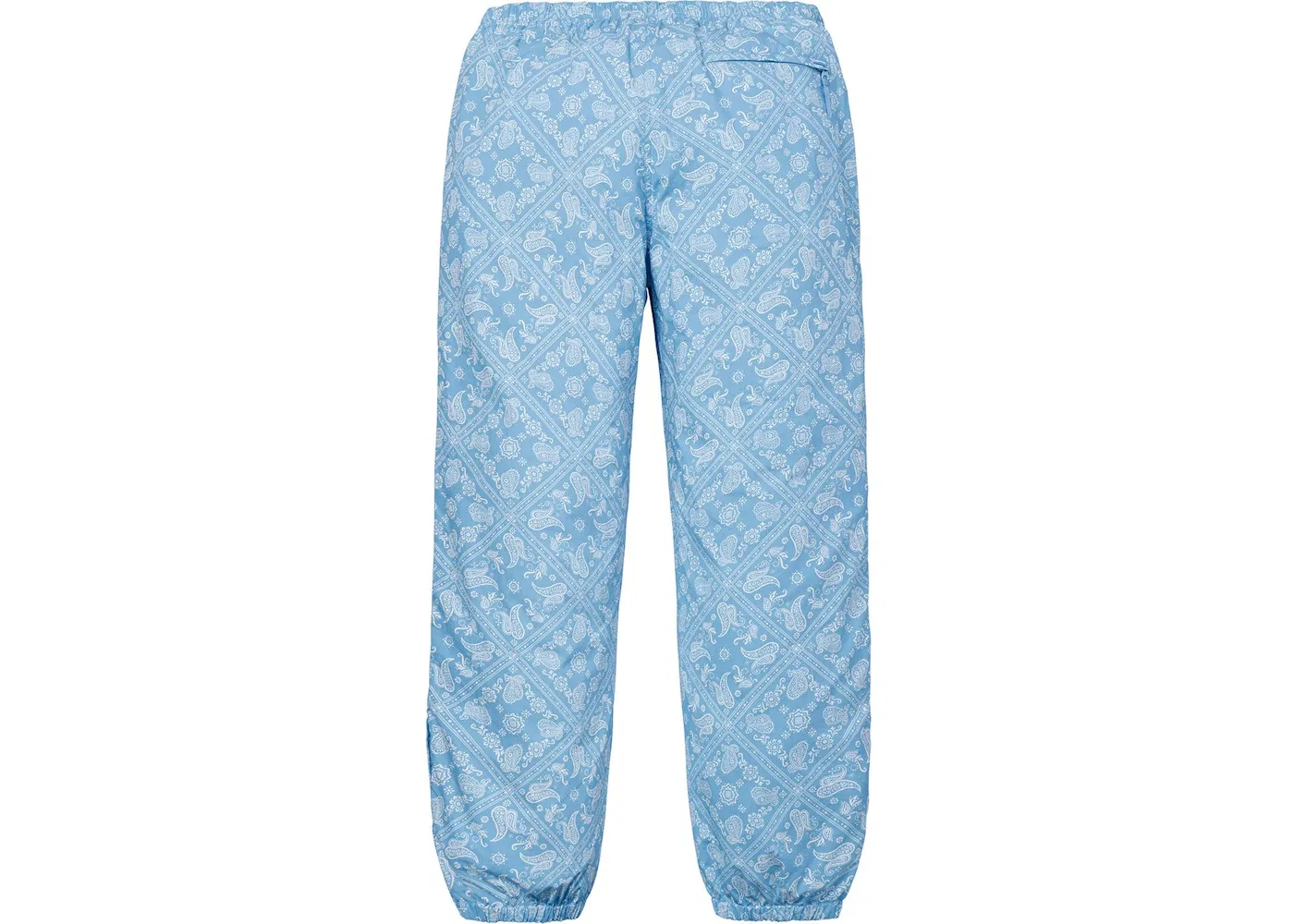 Мужские спортивные штаны с принтом Supreme Bandana Pant Supreme, Light Blue — фото 2