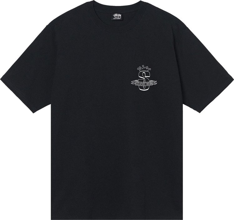 

Футболка Stussy Gear Banner Tee 'Black', черный