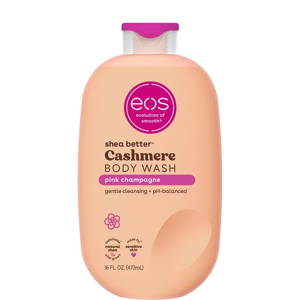 Гель для душа Cashmere Body Wash, eos, 473 мл, Pink Champagne