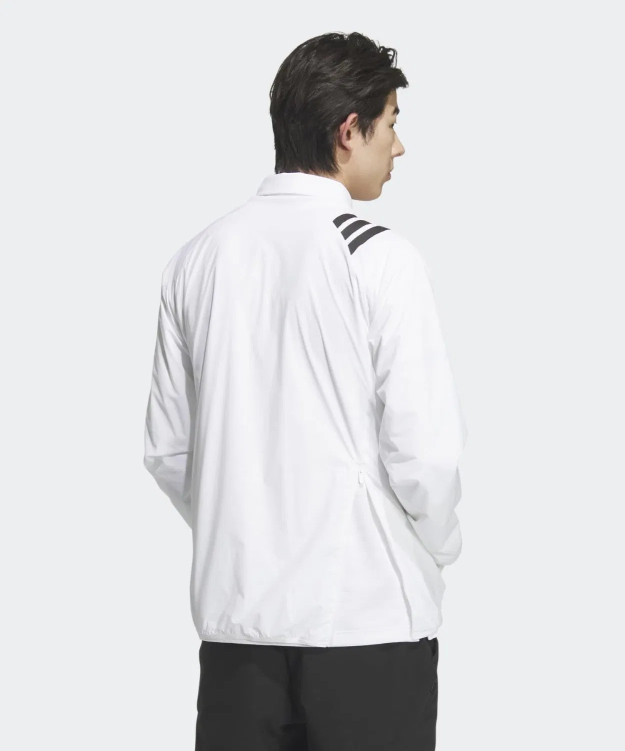 Мужская куртка-блузон с длинным рукавомAdidas Golf, White — фото 2