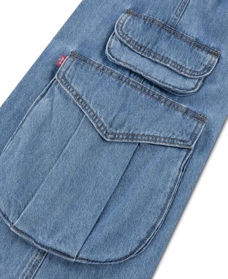 Джинсы карго с широкими штанинами, на поясе с кулиской Levi's, Drew Me In — фото 4