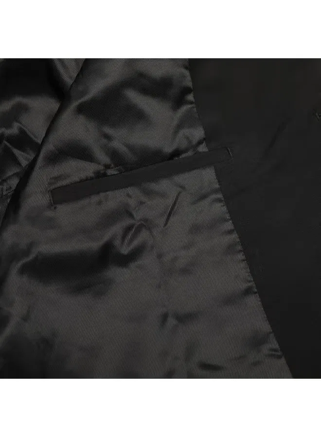 Пиджак деловой с длинным рукавом Zara, черный — фото 4