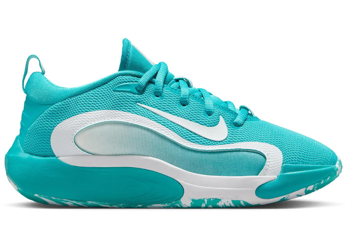 Детские кроссовки для мальчиков с длинным шнурком Nike IsoFly Nike, Dusty Cactus/White
