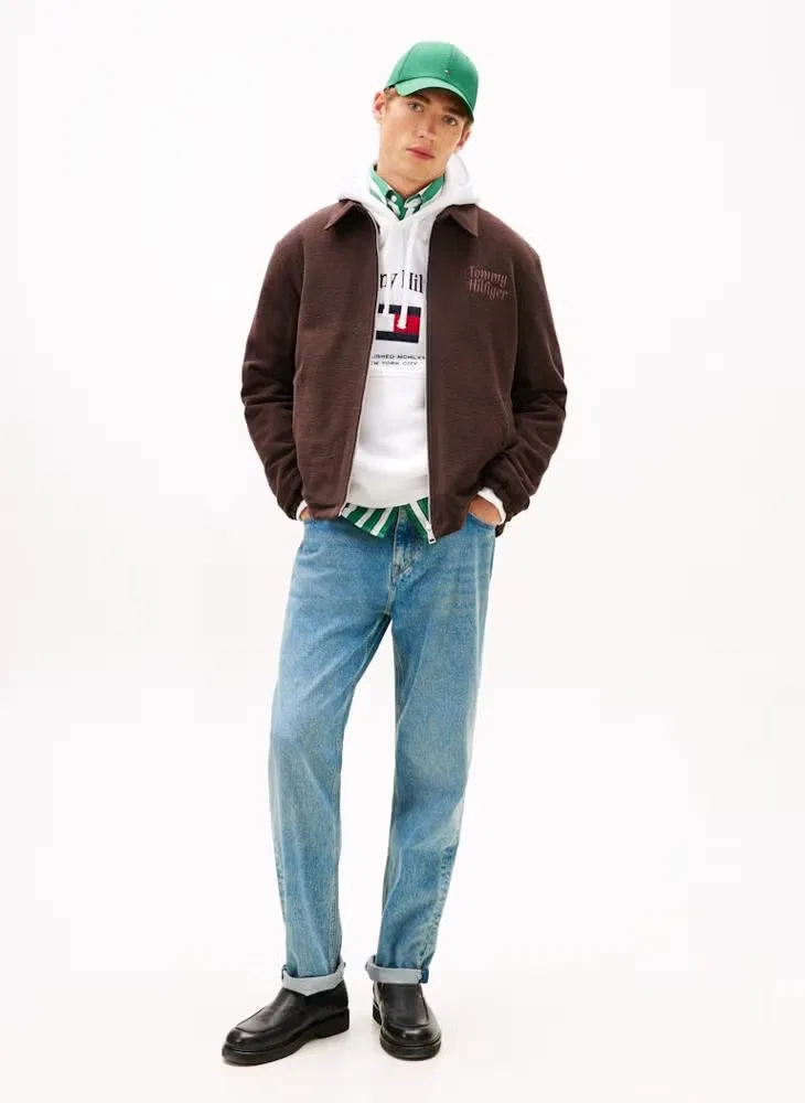 Джинсы зауженные прямые Harlem Tommy Hilfiger, светло-синий — фото 4