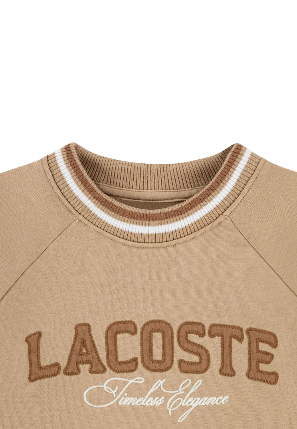 Свитшот Lacoste, коричневый — фото 3