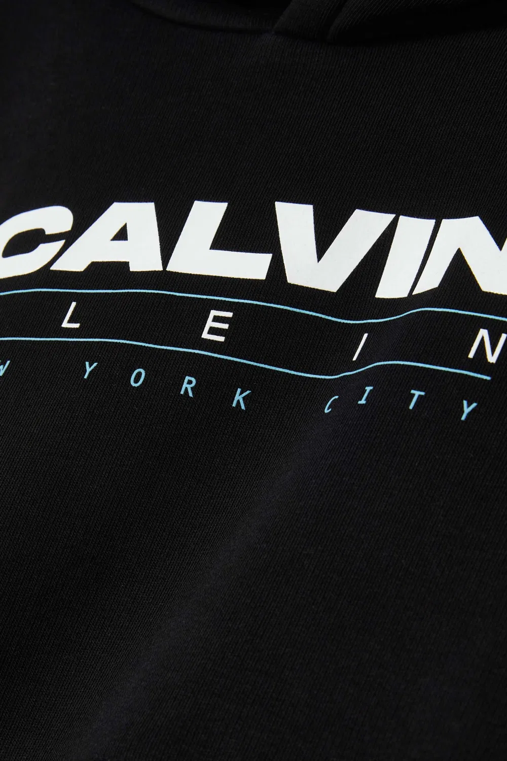 Худи с принтом из хлопка Calvin Klein — фото 4