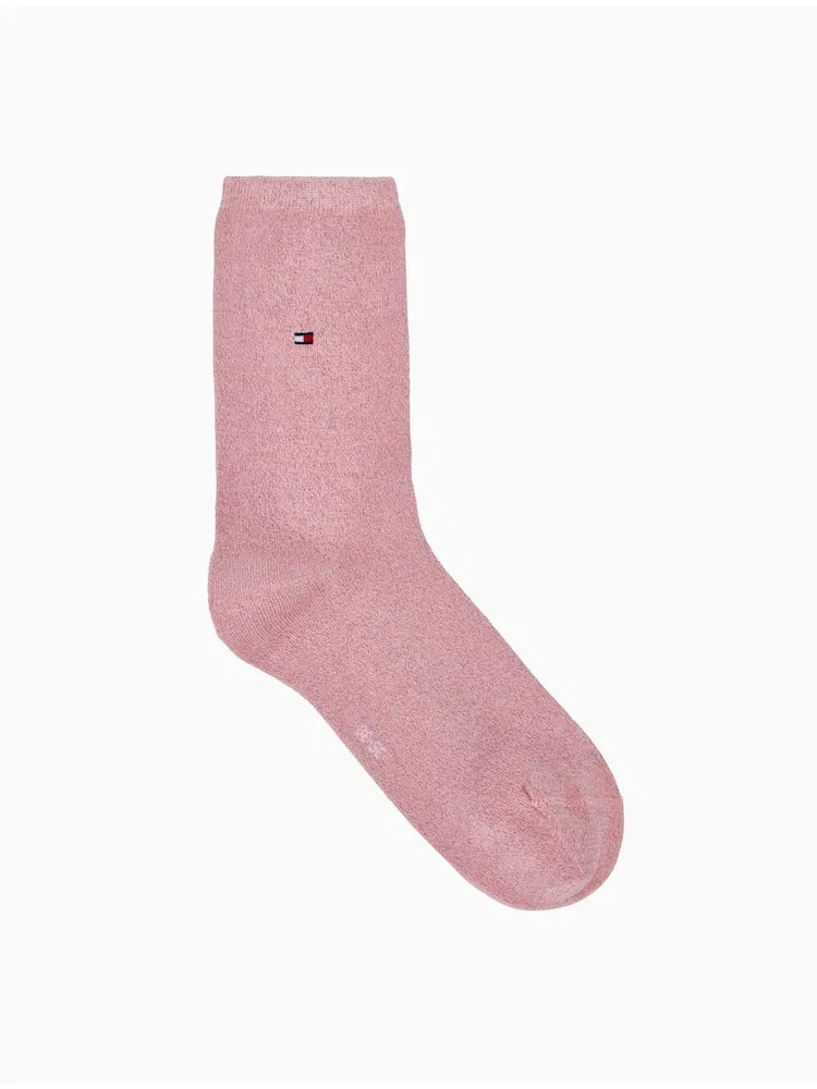 Носки TOMMY HILFIGER, Solid Socks 2P, White — фото 3