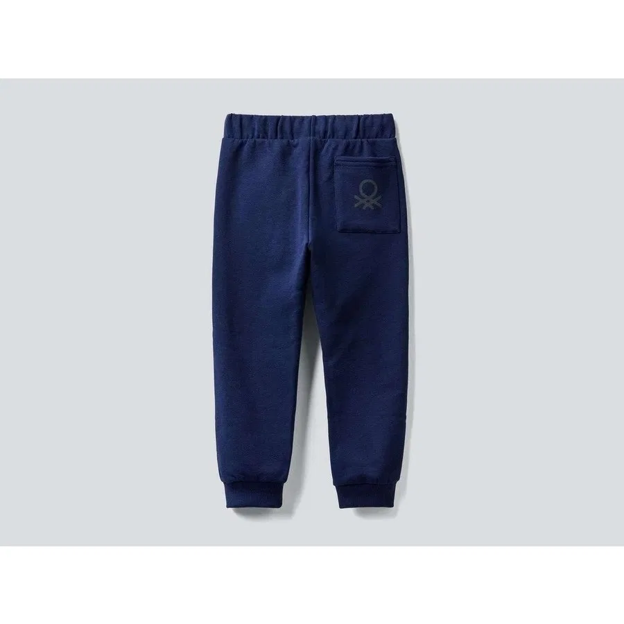 Спортивные штаны для мальчика Benetton, Темно-синий — фото 2