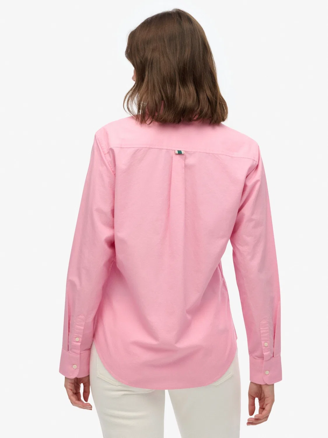 Рубашка оксфорд Slim Superdry, Light Pink — фото 2