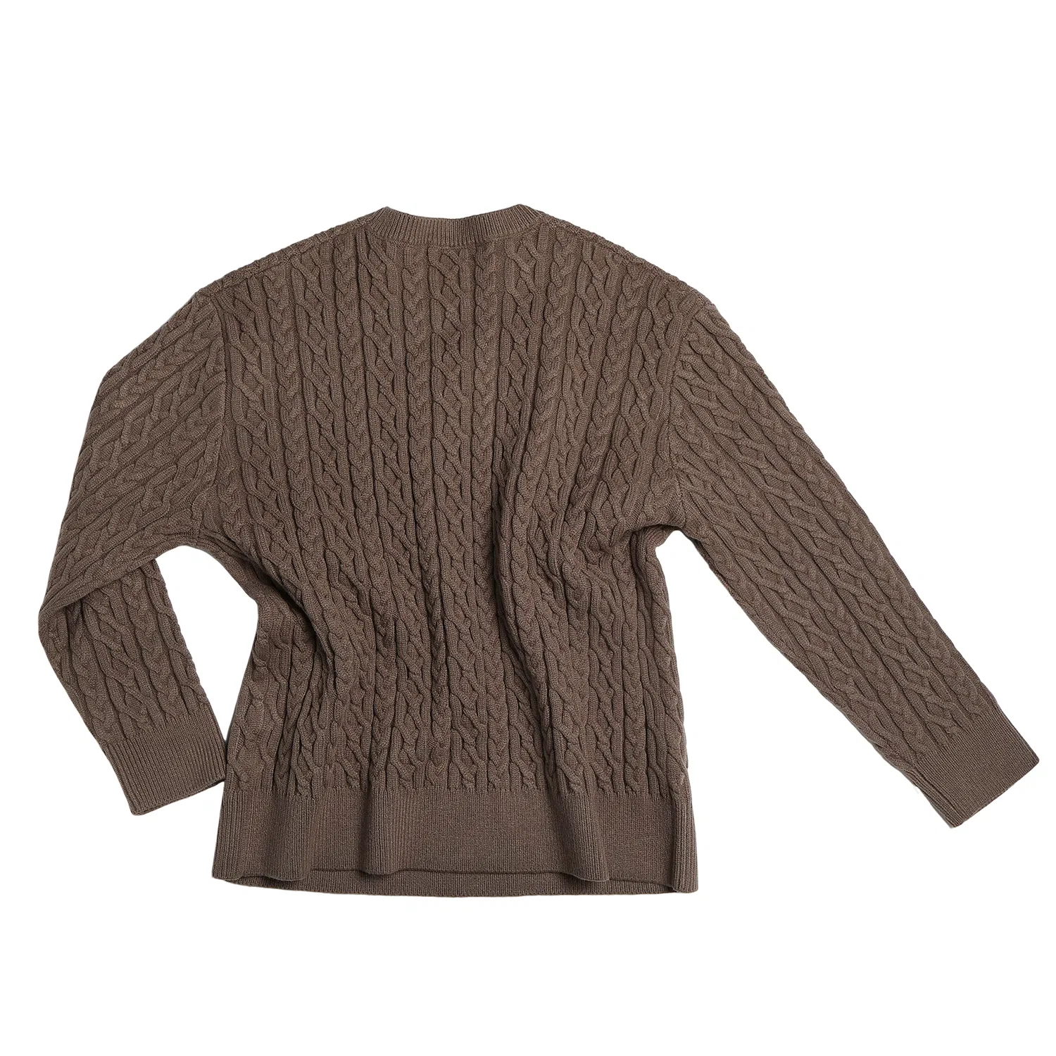 Детский свитер с круглым вырезом Vintage Brown CLIMAX VISION, Vintage Brown — фото 3