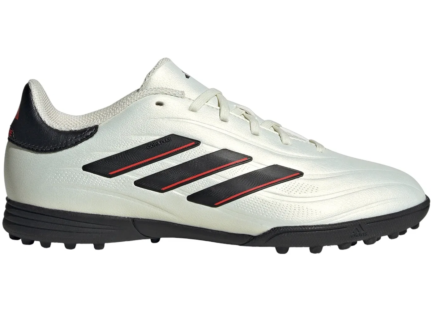 Детские бутсы с длинным рукавом Adidas Copa Pure II League Turf, Ivory/Core Black/Solar Red