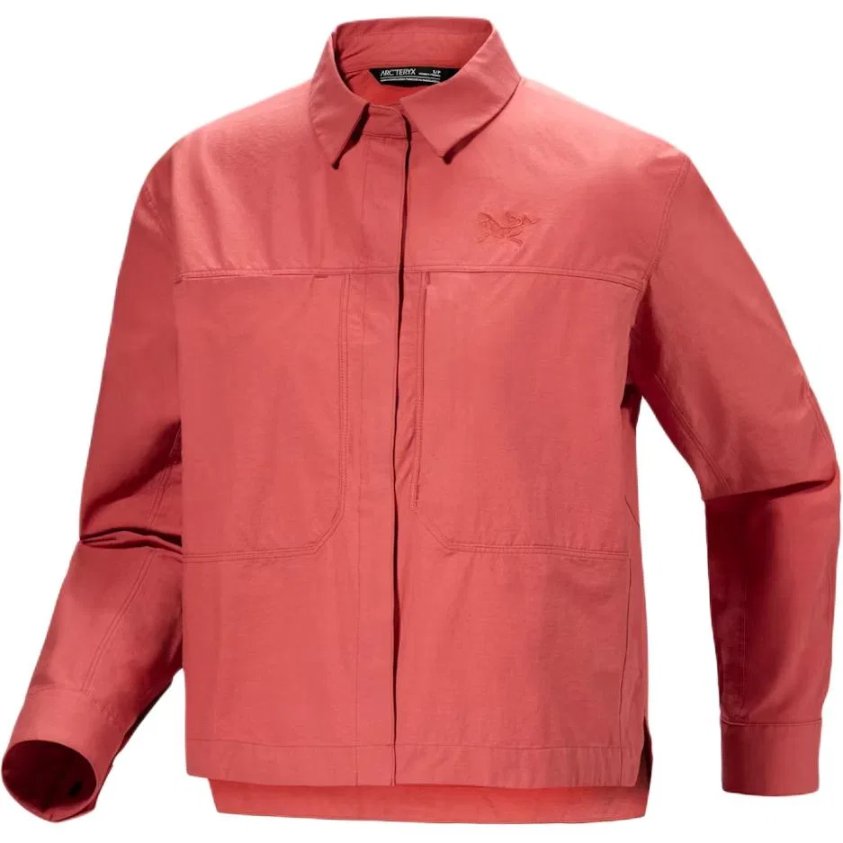 Женская рубашка Clarkia SL, Arcteryx, Crimson Rock Red