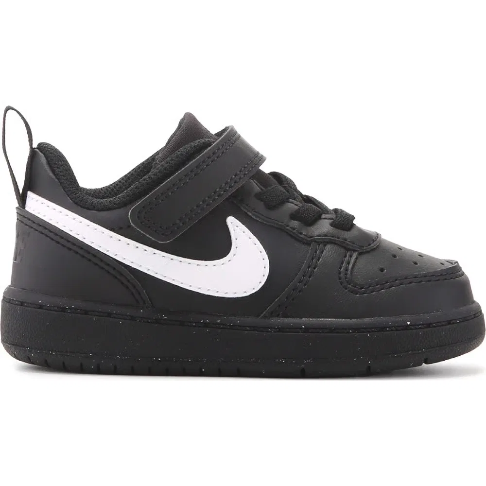 Детские кроссовки Kids' court borough low recraft для малышей Nike, Black/White — фото 2