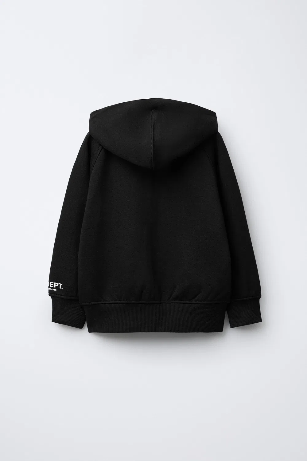 Плюшевая толстовка на молнии ZARA, Black — фото 2