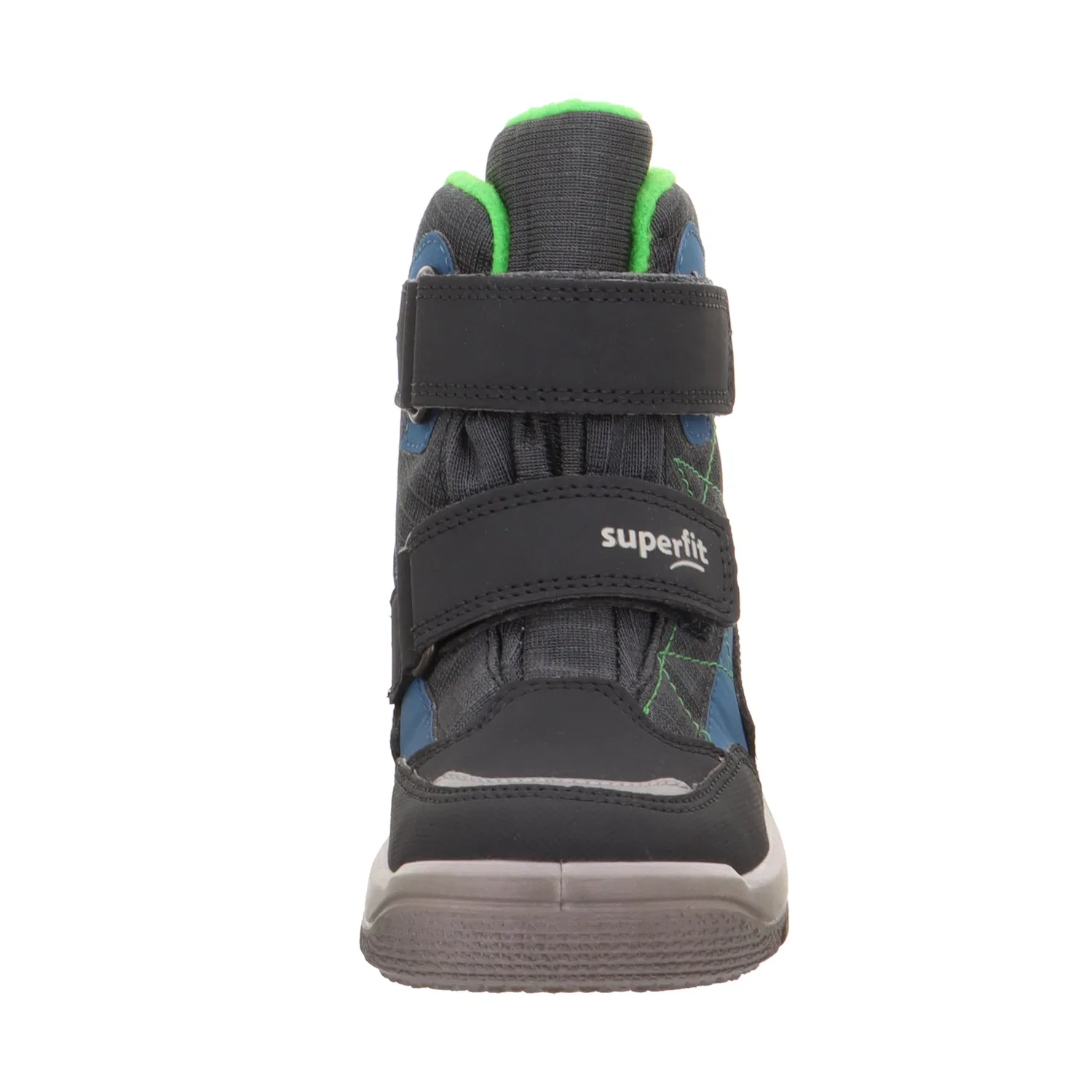 Детские ботинки для мальчиков утепленные Mars Superfit, Grey Green — фото 2