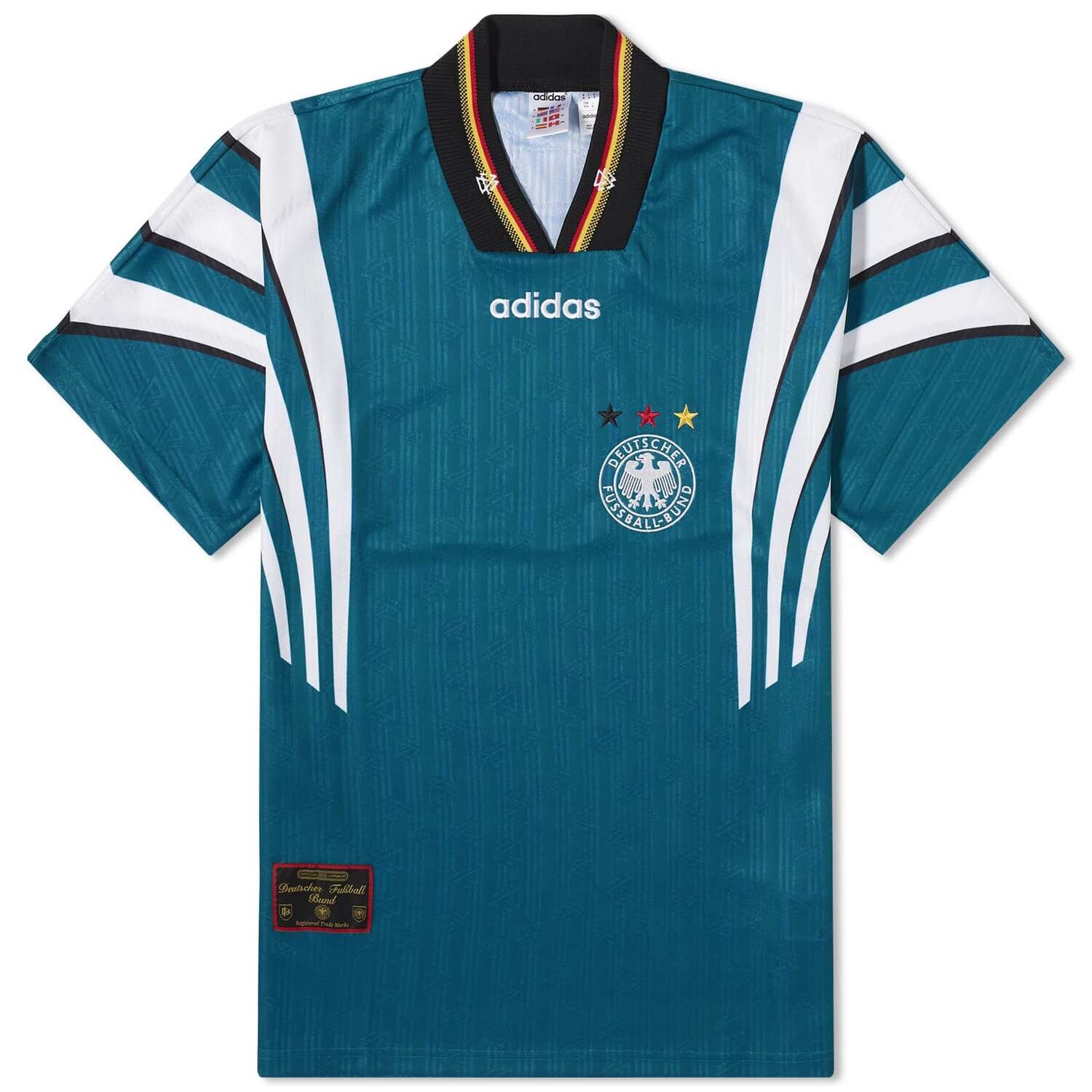 

Спортивная футболка Adidas Germany Away Jersey 96, бирюзовый