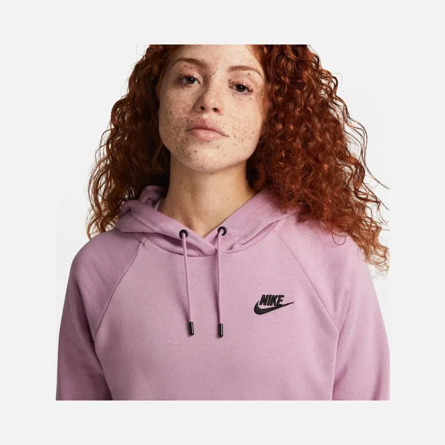 Женский спортивный свитшот-худи с капюшоном, модель DX2316 522, Nike, Фиолетовый