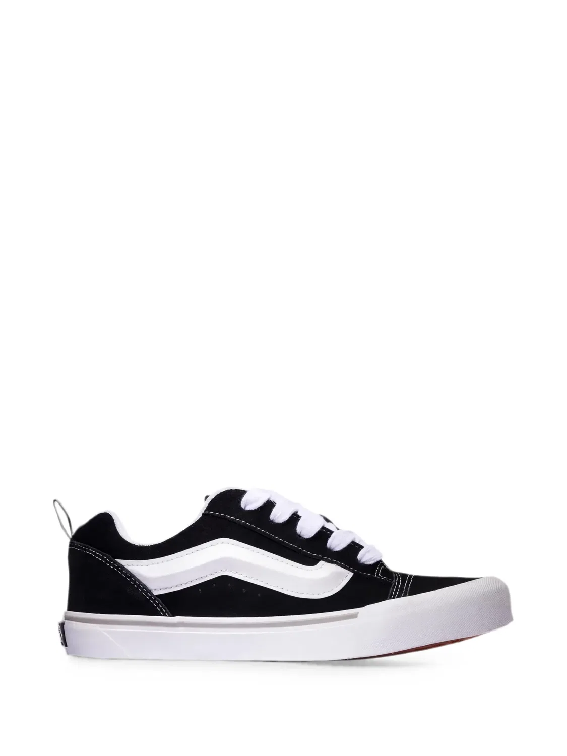 Кроссовки Knu Skool Black/White Vans Kids, черный