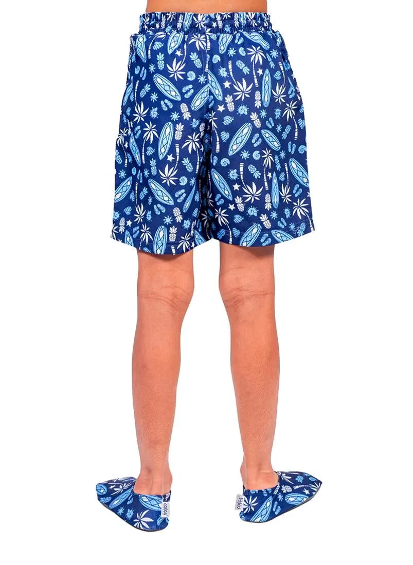 Шорты для плавания с завязками Coega Sunwear, темно-синий — фото 2