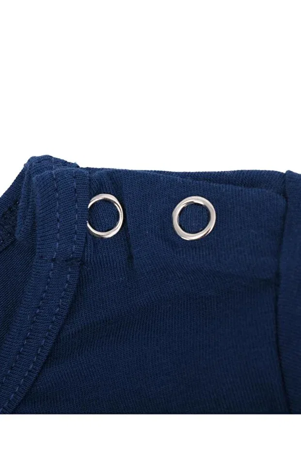 Детская футболка с принтом Sunshine Bebelop, Navy Blue — фото 2
