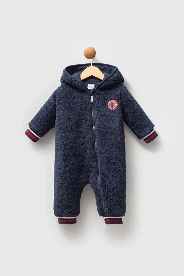 Детский комбинезон для мальчиков с длинным рукавом Basics U.S. Polo Assn., Navy Blue