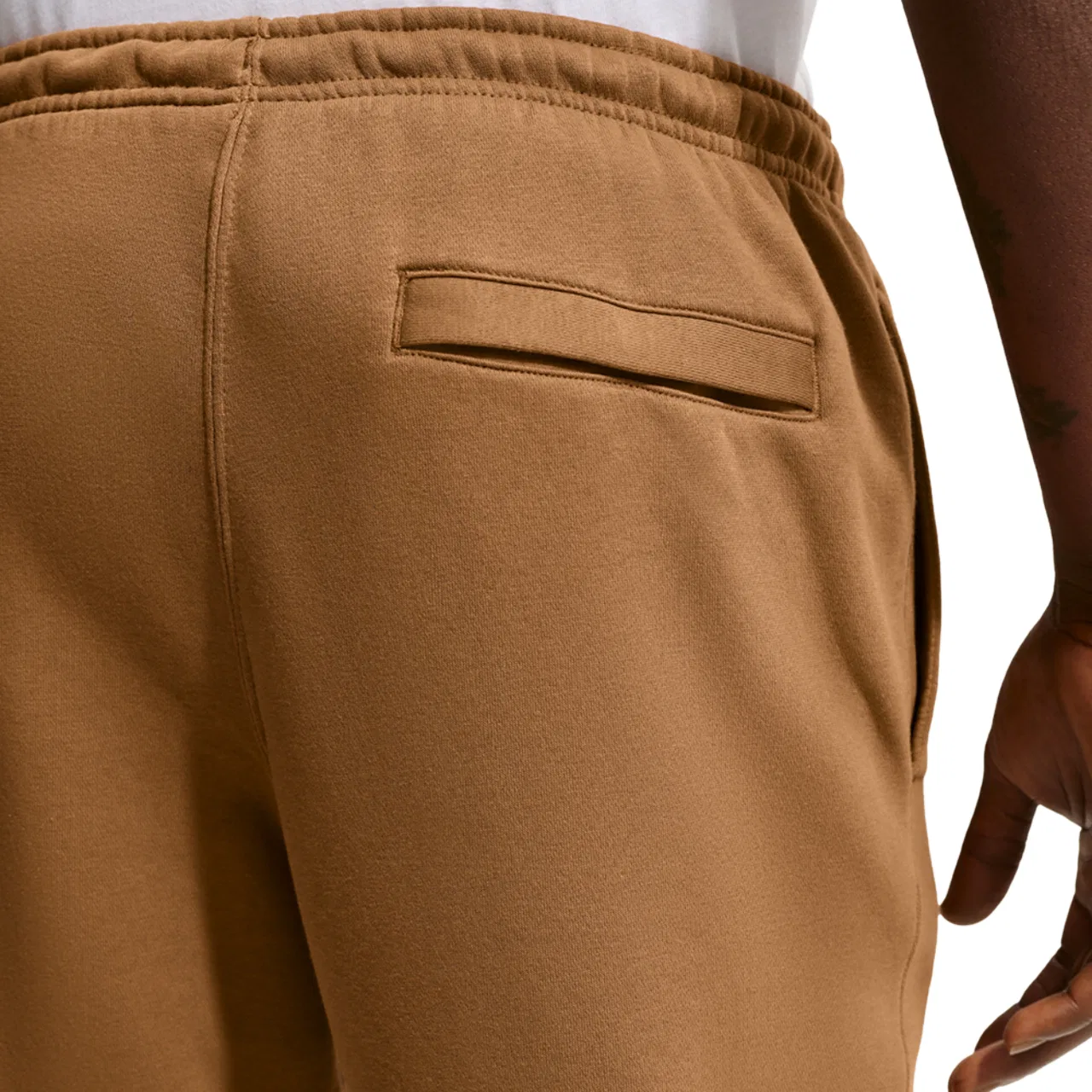 Мужские брюки Club Joggers Nike, цвет Ale Brown/White/Ale Brown — фото 2