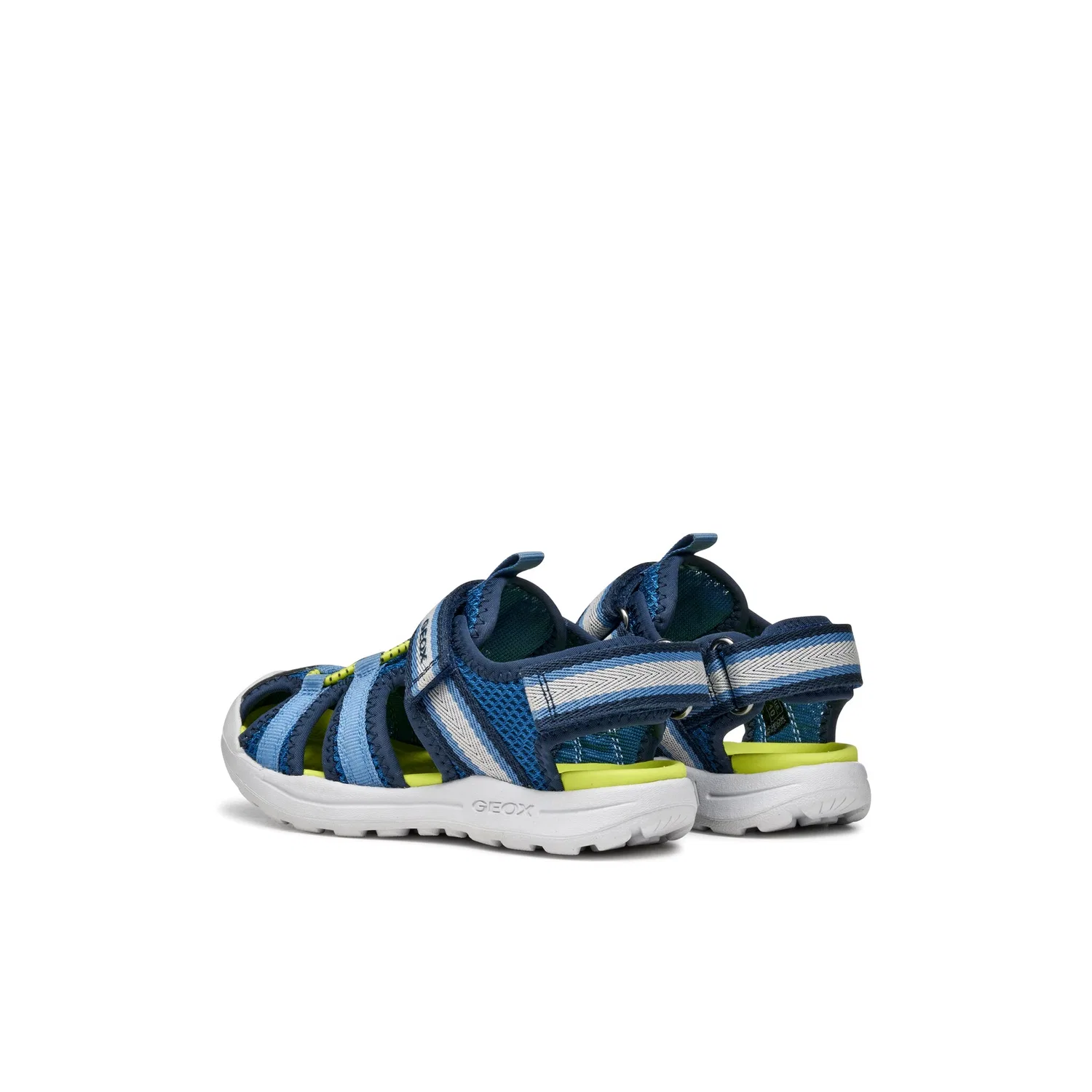 Детские треккинговые сандалии с защитой носка Geox, Navy/Blue — фото 2