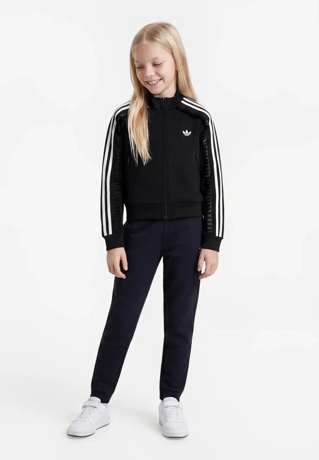 Толстовка Firebird st tt-junior на молнии Adidas Originals, Black