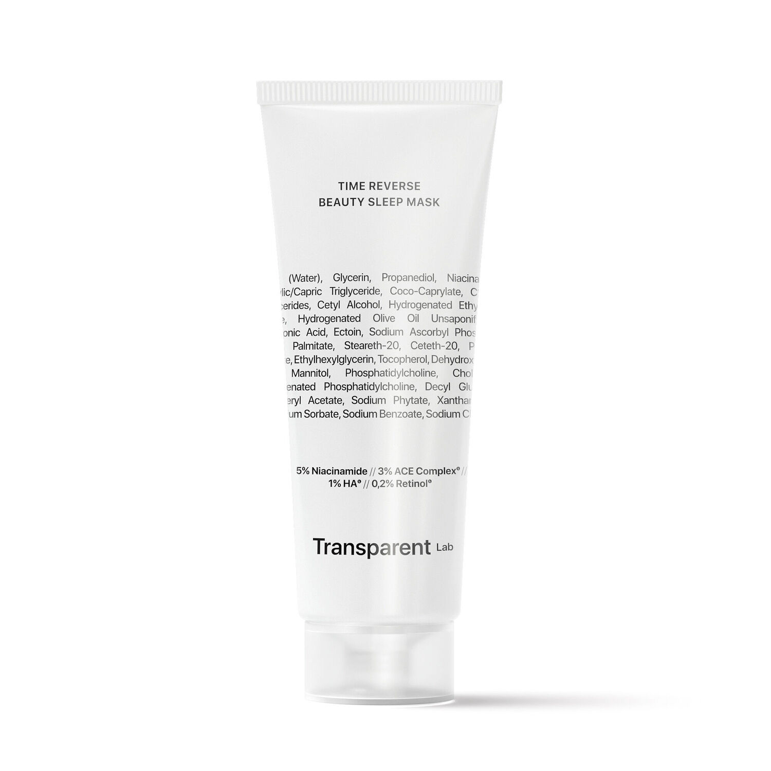 Маска для лица Transparent Lab — Time Reverse Beauty Mask антивозрастная ночная с ретинолом, 75 мл — фото 2