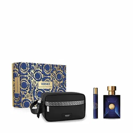 Туалетная вода Versace Dylan Blue Pour Homme, 100 мл, набор 3 предмета