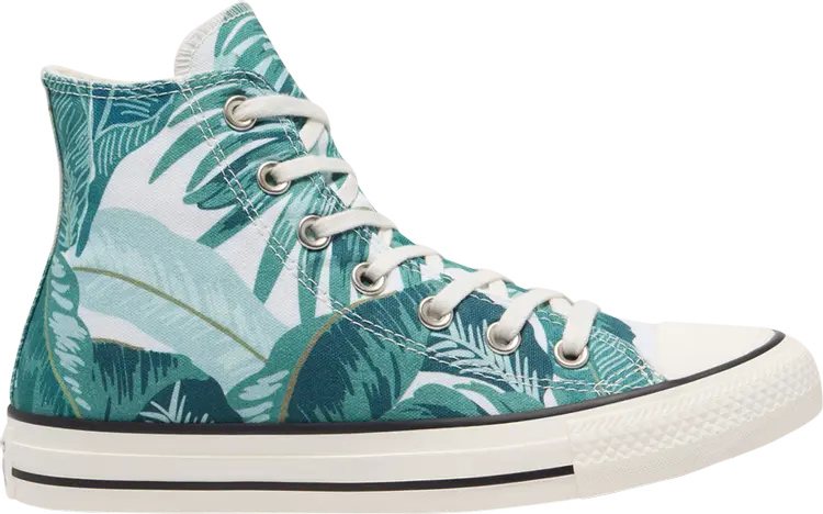 

Кроссовки Converse Chuck Taylor All Star High Jungle Scene - Green Floral Print, зеленый