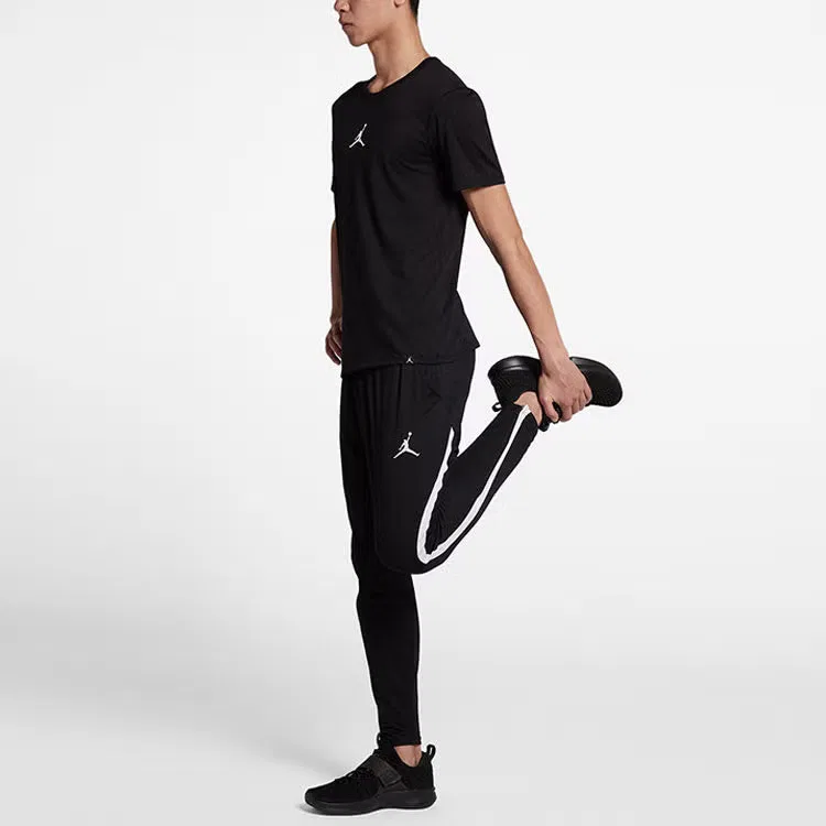 Футболка спортивная с коротким рукавом Air Iconic Quick Dry Training Jordan, черный — фото 4