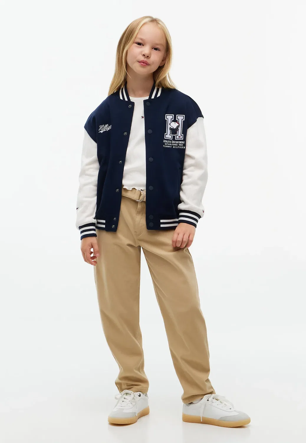 Куртка-Бомбер Peanuts унисекс - куртка-бомбер Tommy Hilfiger, Dark Blue — фото 4